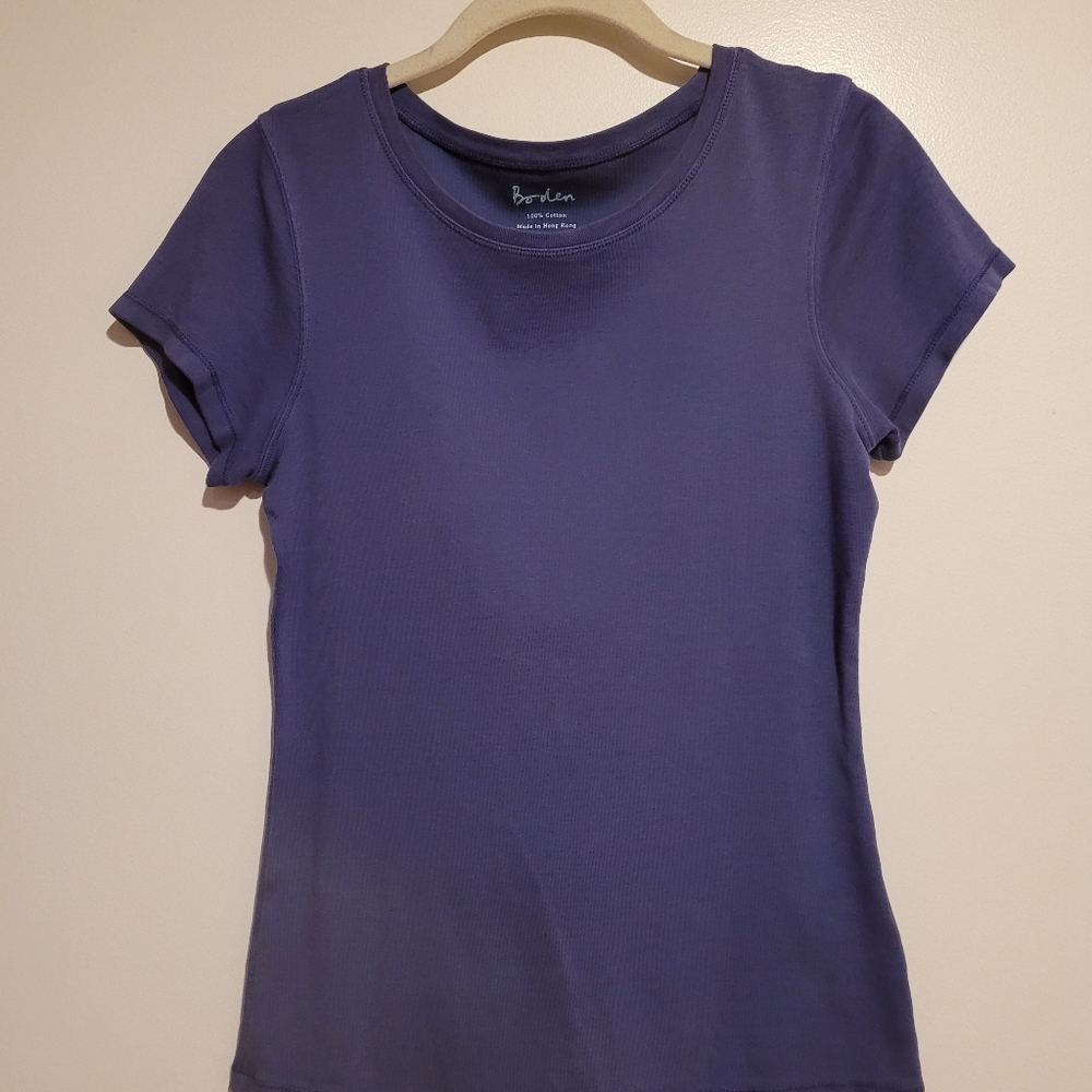 BODEN Tee - Cornflower Blue (Matching Linen Pants in separate listing)